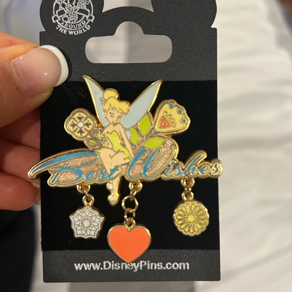 Disney Tinker Bell Best Wishes trading Pin